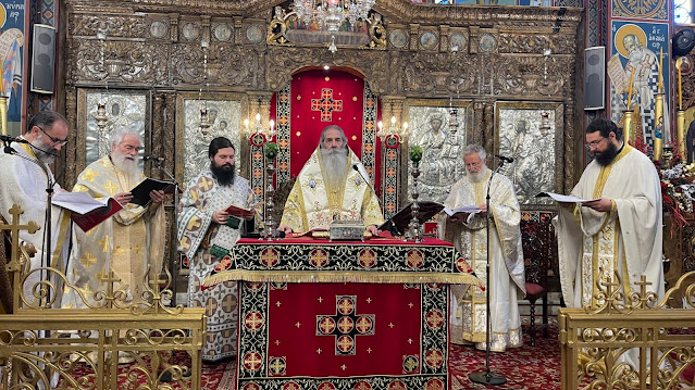 ΘΕΙΑ ΛΕΙΤΟΥΡΓΙΑ ΑΓΙΟΥ ΙΑΚΩΒΟΥ ΤΟΥ ΑΔΕΛΦΟΘΕΟΥ (31 ΔΕΚΕΜΒΡΙΟΥ)
