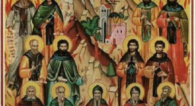 ΟΙ ΑΓΙΟΙ ΜΑΡΤΥΡΕΣ ΑΓΑΠΙΟΣ ΚΑΙ ΟΙ ΣΥΝ ΑΥΤΩ