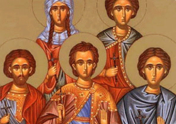 ΟΙ ΑΓΙΟΙ ΕΝΔΟΞΟΙ ΜΑΡΤΥΡΕΣ ΠΕΤΡΟΣ, ΔΙΟΝΥΣΙΟΣ, ΧΡΙΣΤΙΝΑ, ΑΝΔΡΕΑΣ, ΠΑΥΛΟΣ, ΒΕΝΕΔΙΜΟΣ, ΠΑΥΛΙΝΟΣ ΚΑΙ ΗΡΑΚΛΕΙΟΣ