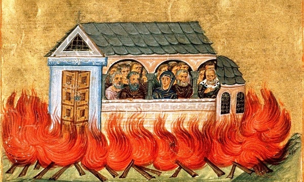 ΟΙ ΑΓΙΟΙ ΔΙΣΜΥΡΙΟΙ ΜΑΡΤΥΡΕΣ ΟΙ ΕΝ ΝΙΚΟΜΗΔΕΙΑ ΚΑΕΝΤΕΣ